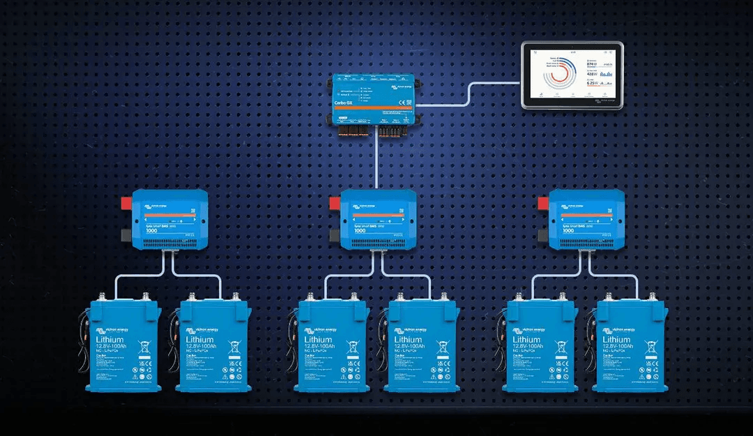Lynx Smart BMS -rinnankytkentä