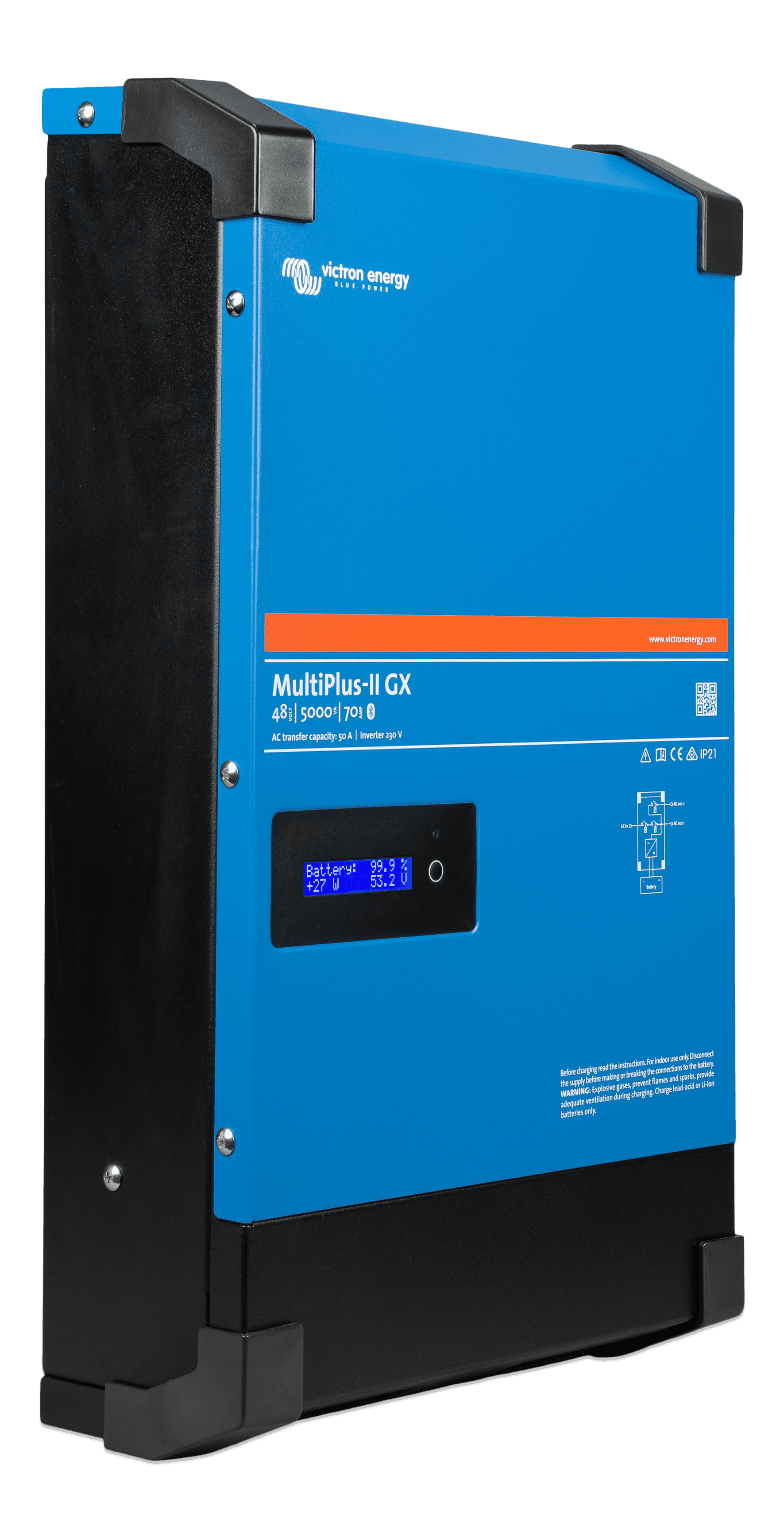 MultiPlus-II 48V 5kVA 50-70 230V GX (right) thumbnail